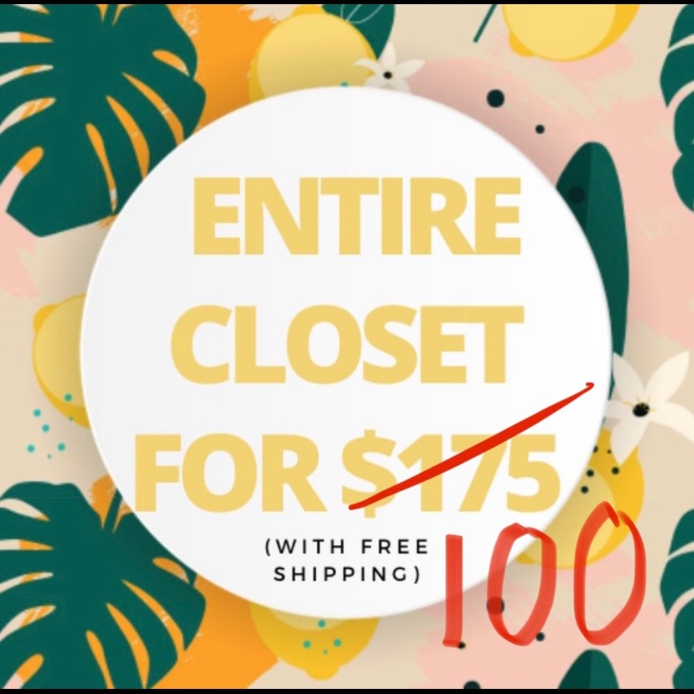 🚪🚪🚪 BUY MY ENTIRE CLOSET